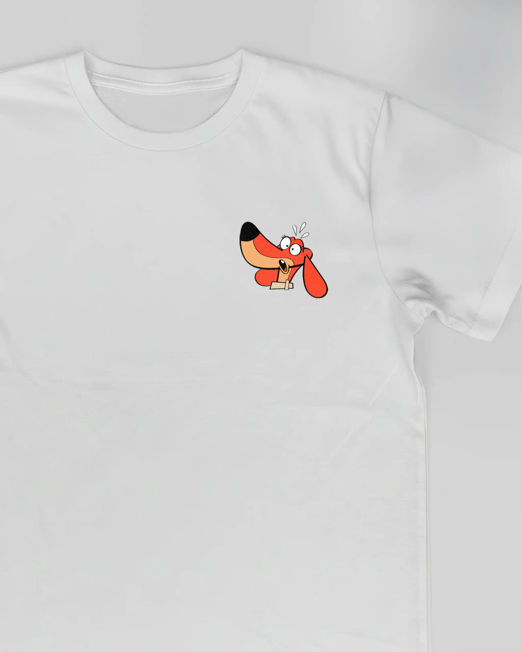 camiseta adulto como blanco