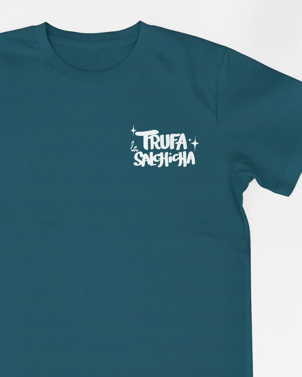 camiseta adulto trufilover verde azulado