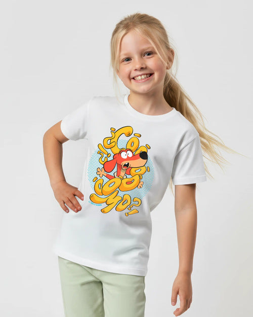 camiseta kids como blanco