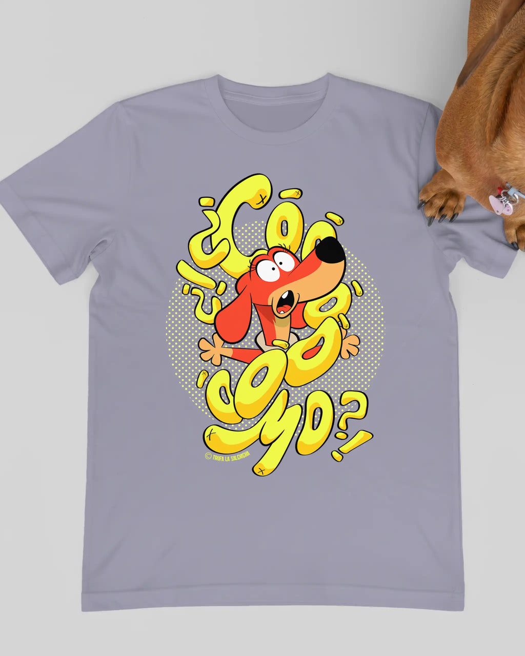 camiseta kids como lavanda