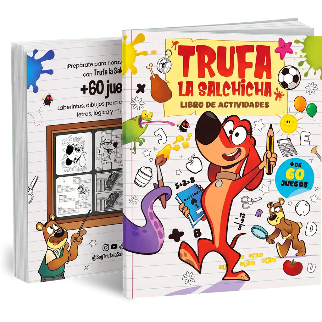 Trufa la Salchicha: Libro Actividades