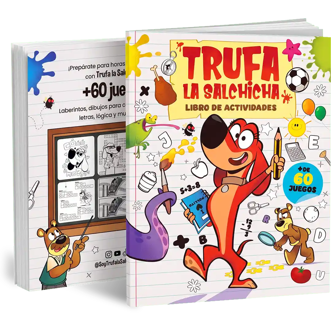 Trufa la Salchicha: Libro Actividades