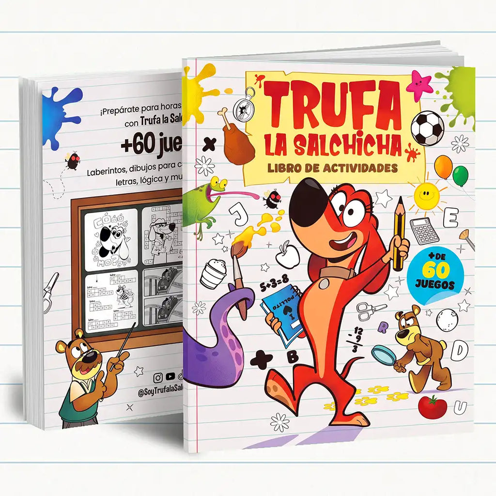Trufa la Salchicha: Libro Actividades